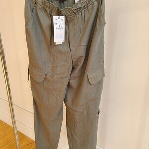 Zara Drawstring cargo pants